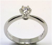 Ring Damiani Woman Elettra in Gold Diamante 0.41 Ct 81027106 - 81027106